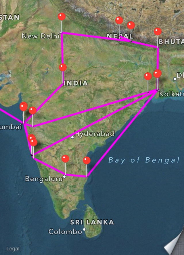 India/Nepal tour 2014-2015